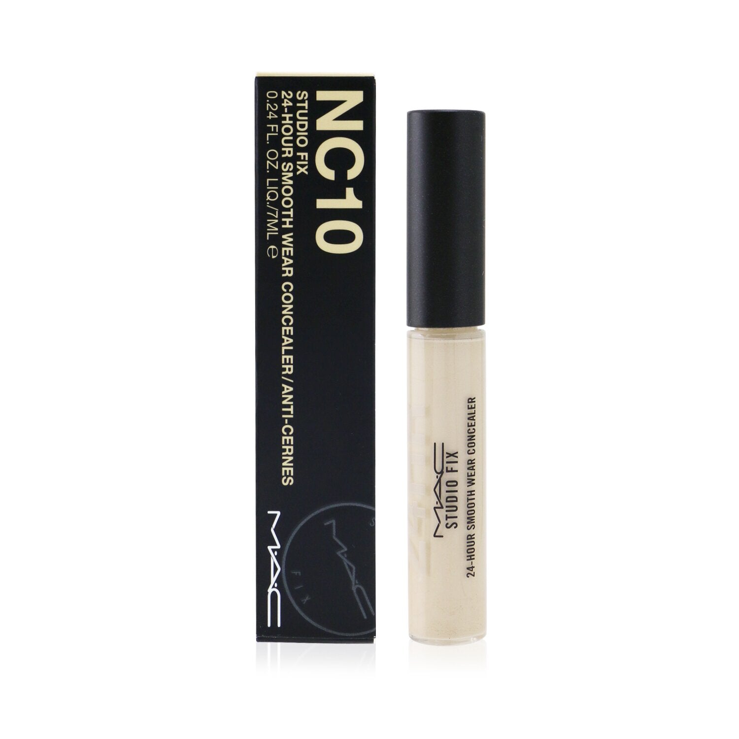 MAC Studio Fix 24 Hour Smooth Wear Concealer - # NC10 (Fair Beige With Neutral U