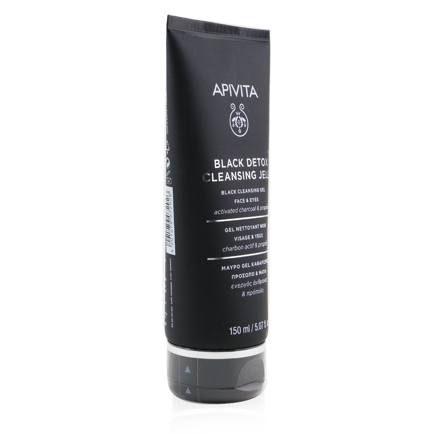 Apivita Black Detox Cleansing Jelly For Face & Eyes 150ml/5.07oz