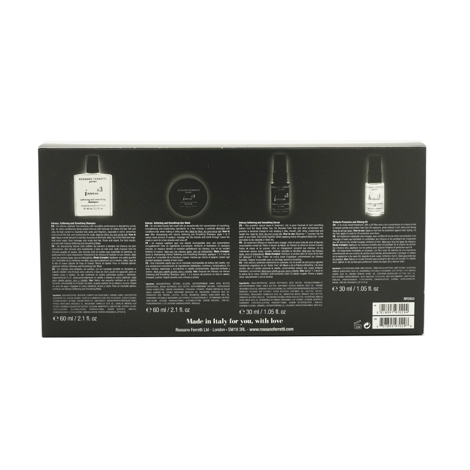 Rossano Ferretti Parma Esperienza # 3 Nourishing Regime Kit 4pcs