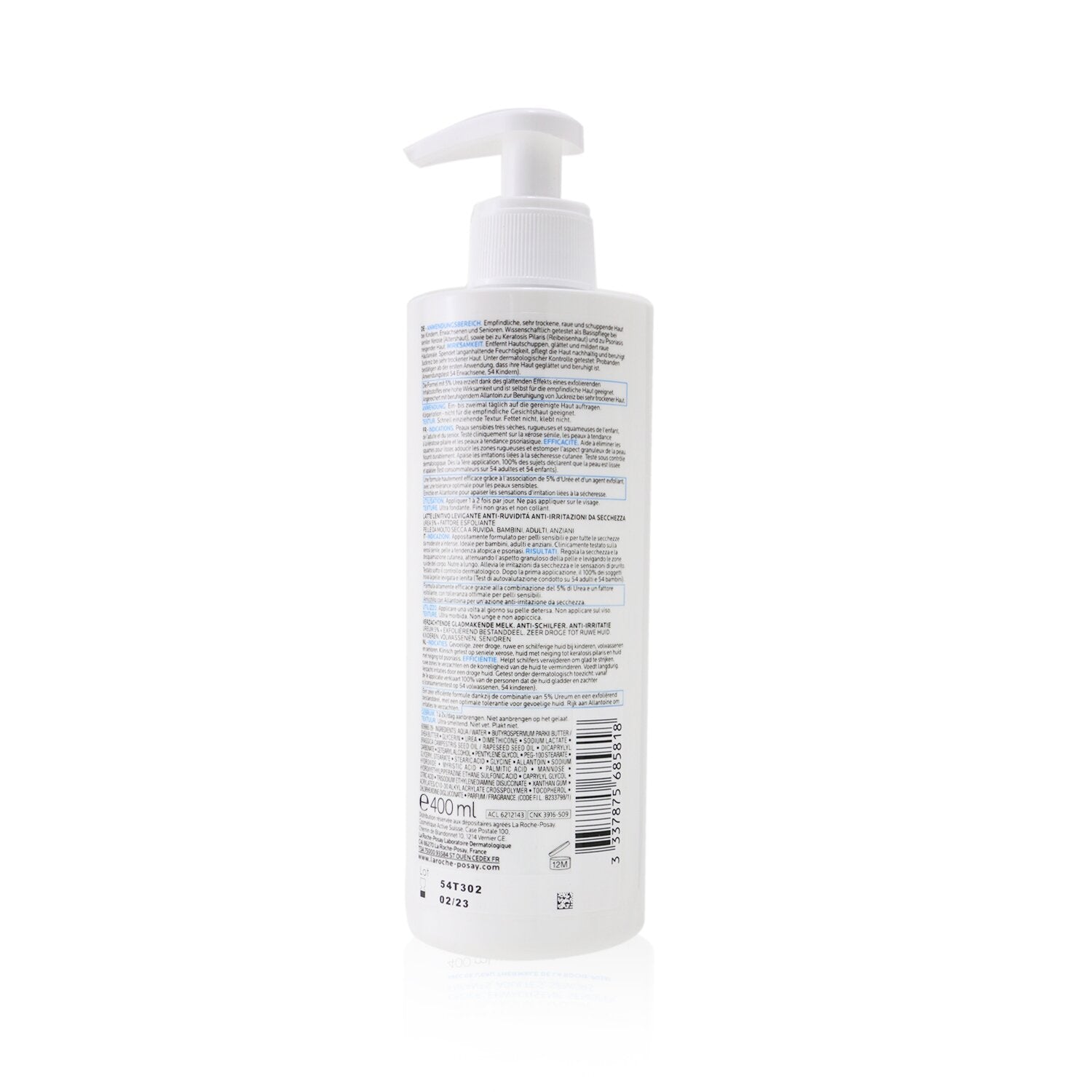 La Roche Posay Lipikar Lait Urea 5+ Smoothing Soothing Lotion (Anti-Flaking & An
