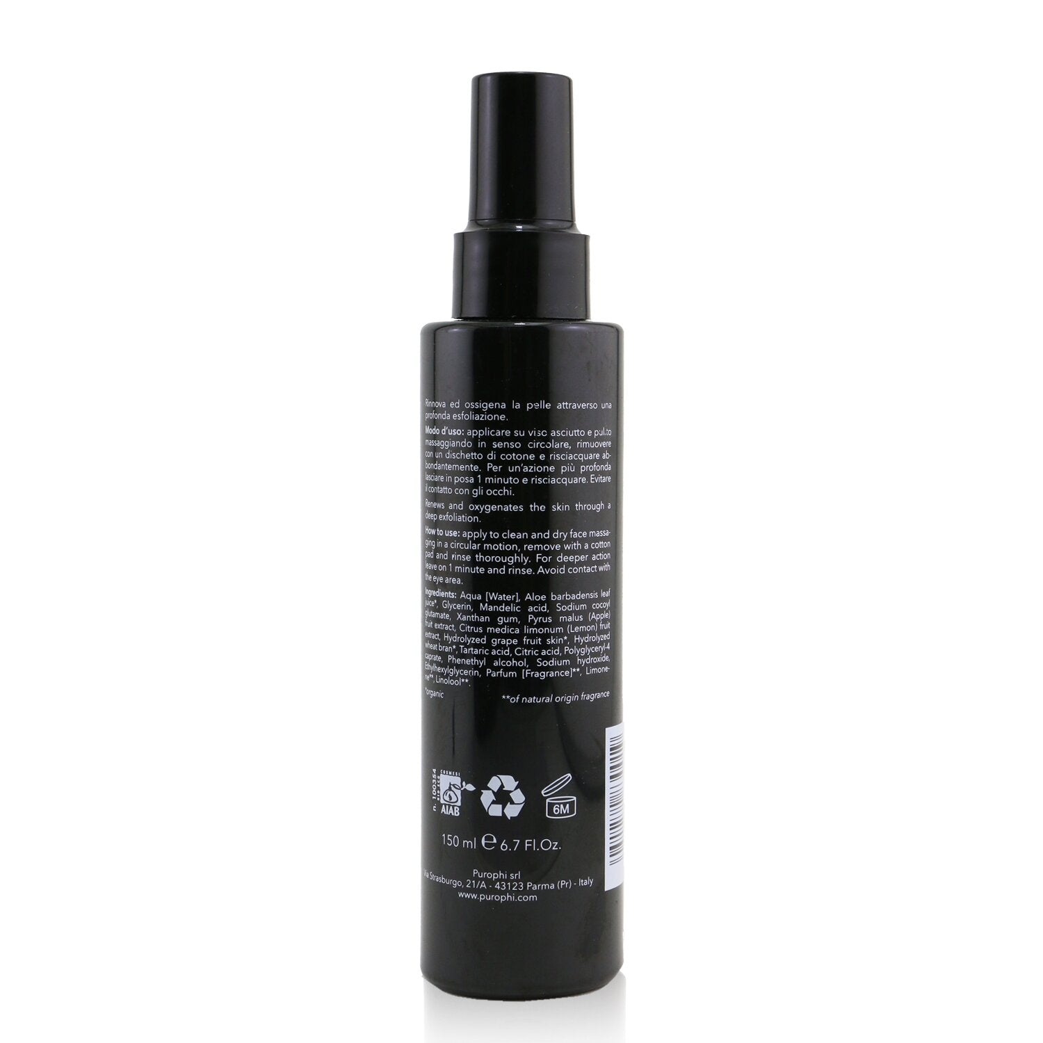 PUROPHI Exfoliating Serum - Skin Renewal 150ml/6.7oz