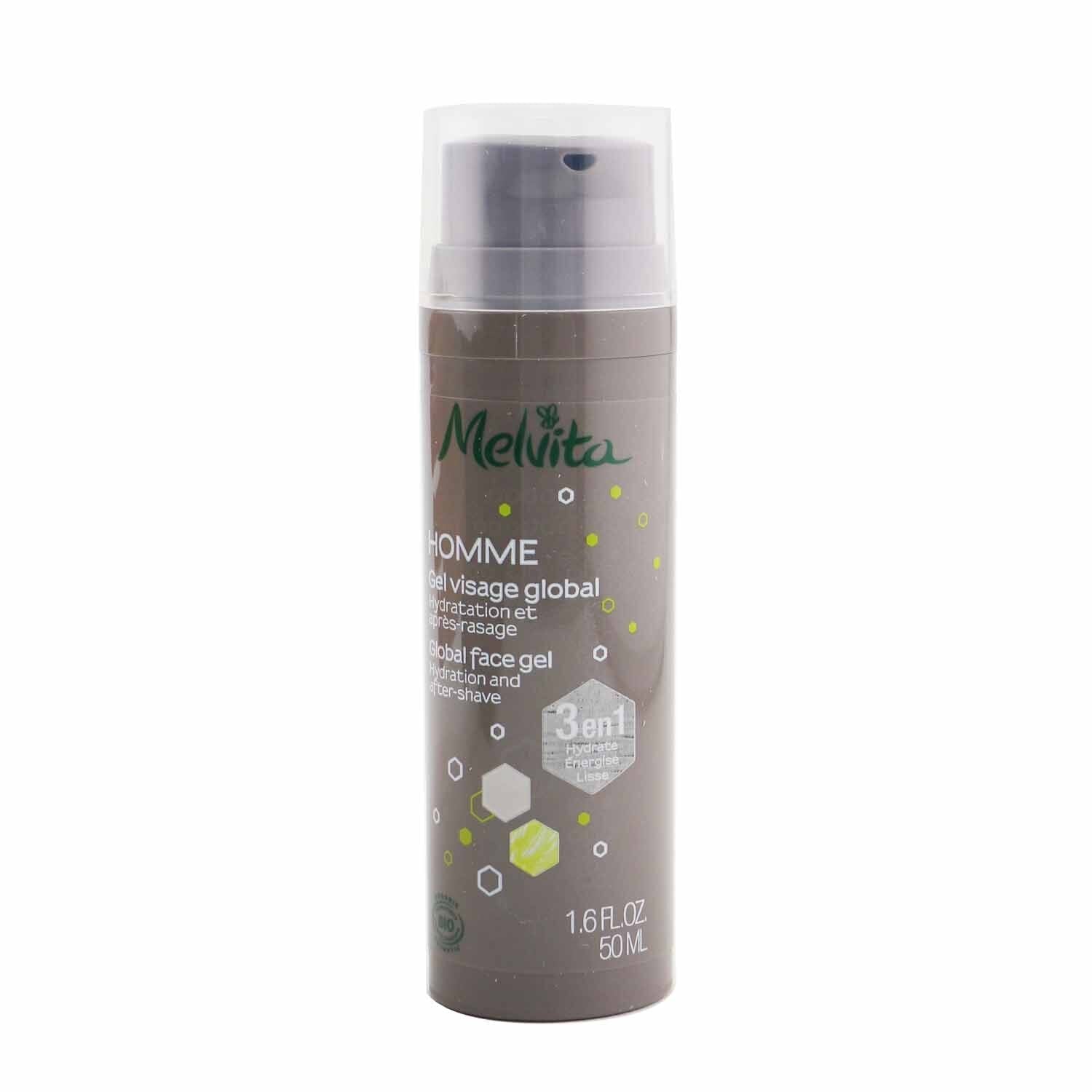Melvita Homme Global Face Gel - Hydration & After Shave 50ml/1.6oz