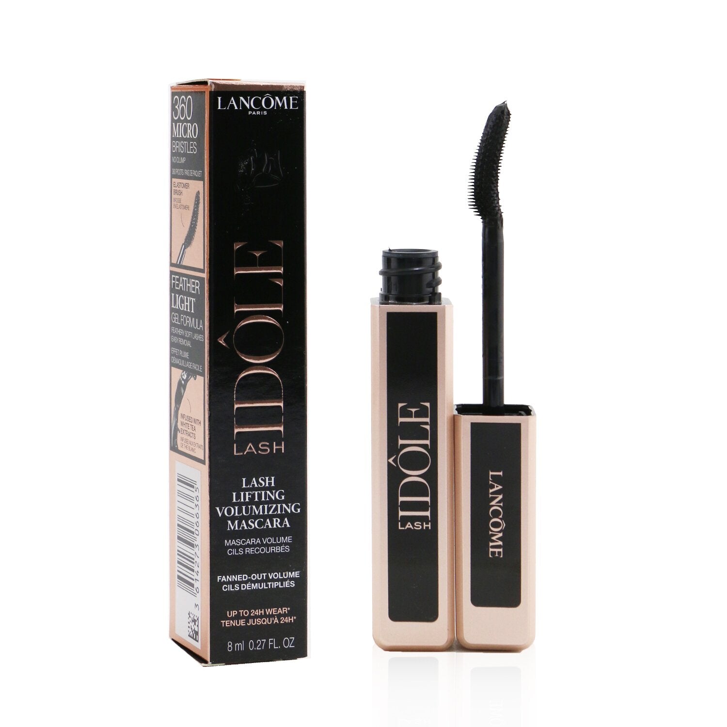 Lancome Lash Idole Lash Lifting Volumizing Mascara - # 01 Glossy Black 8ml/0.27o