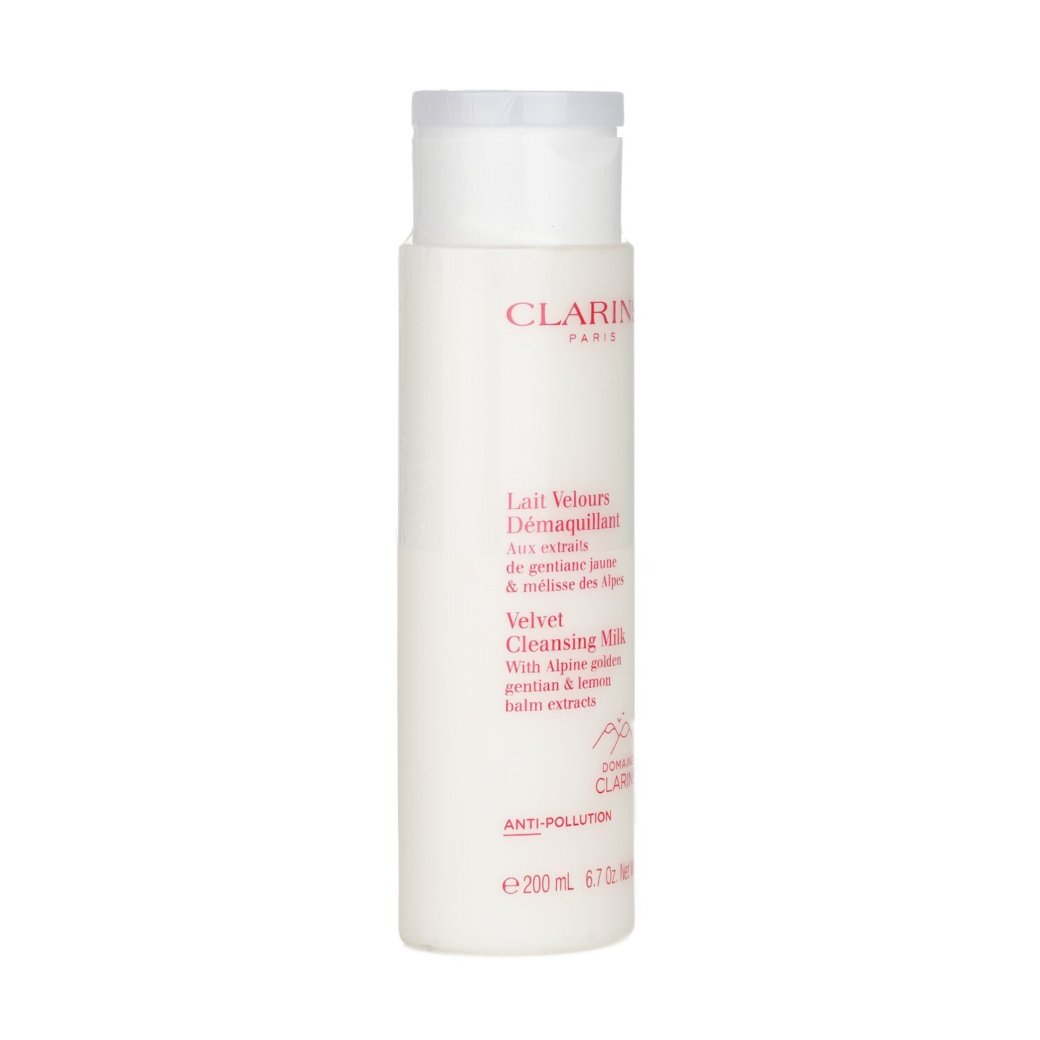 Clarins Velvet Cleansing Milk with Alpine Golden Gentian & Lemon Balm Extracts 2