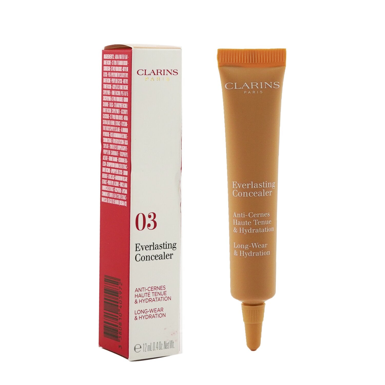 Clarins Everlasting Concealer - # 03 Medium Deep 12ml/0.4oz