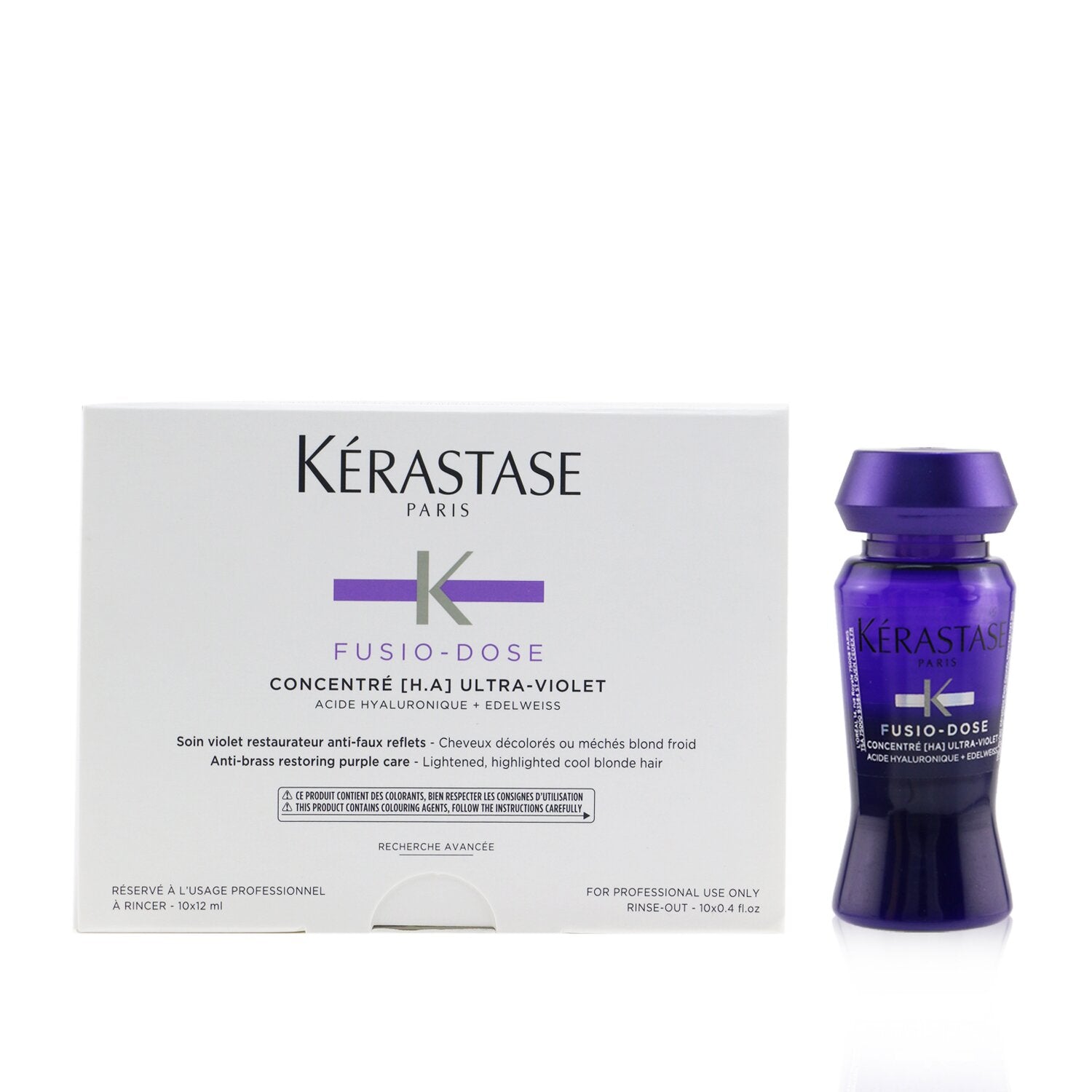 Kerastase Fusio-Dose Concentre H.A Ultra-Violet (For Lightened, Highlighted Cool