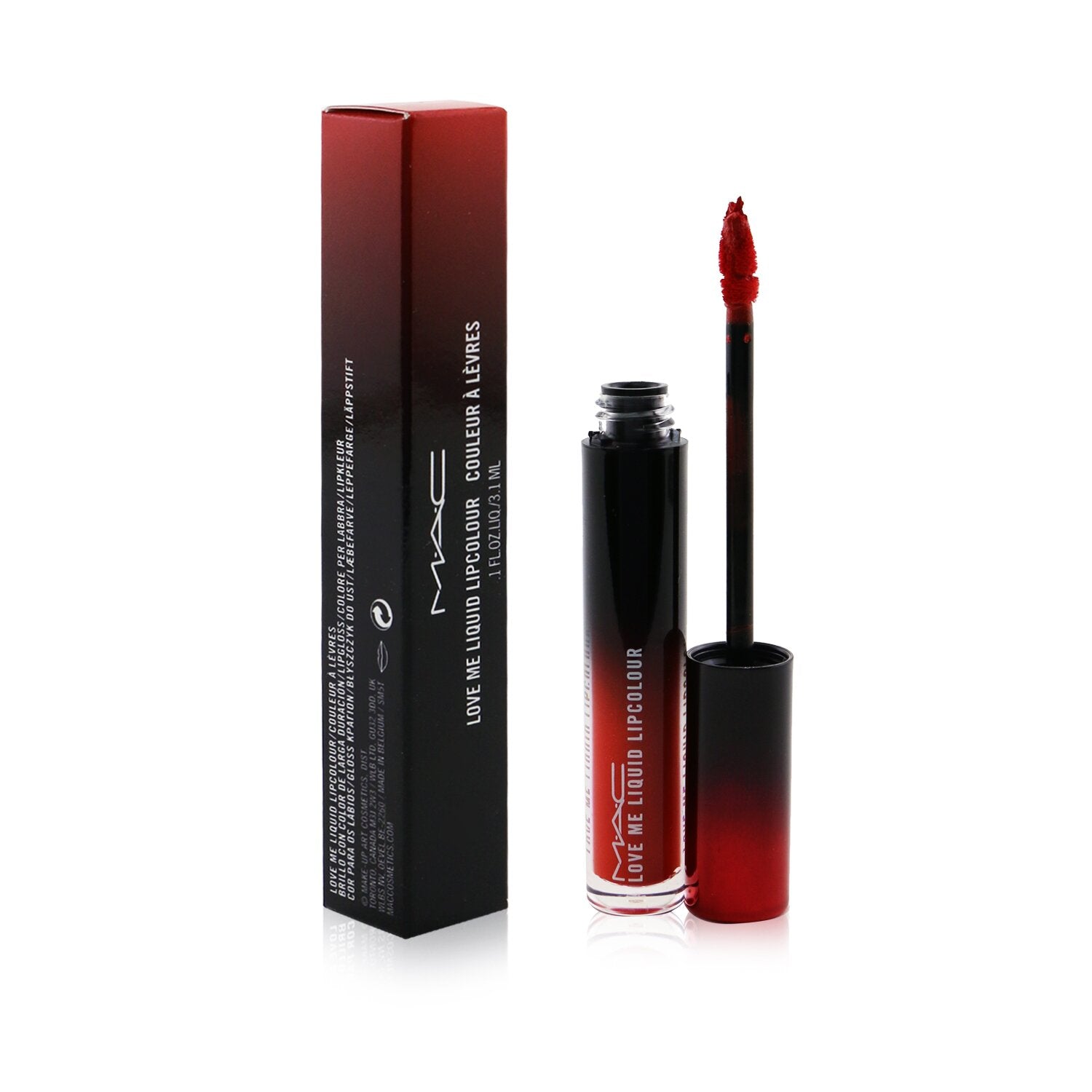 MAC Love Me Liquid Lipcolour - # 492 Yeah, I'm Fancy (Intense Red Orange) 3.1ml/