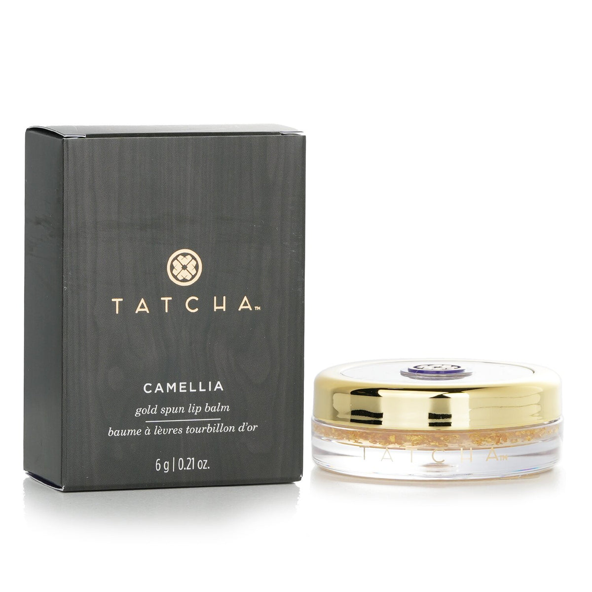 Tatcha Camellia Gold Spun Lip Balm 6g/0.21oz