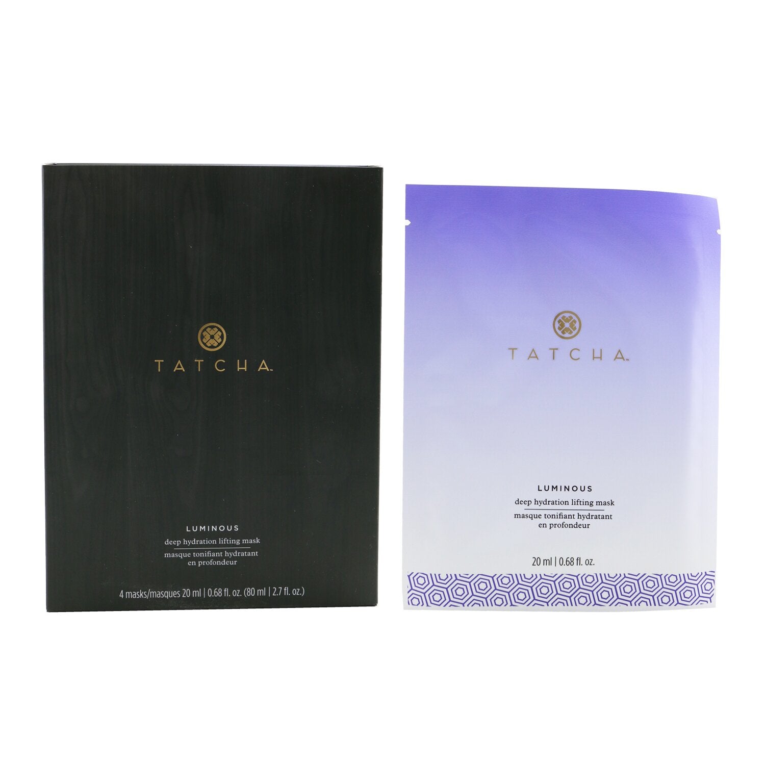 Tatcha Luminous Deep Hydration Lifting Mask 4x20ml/0.68oz