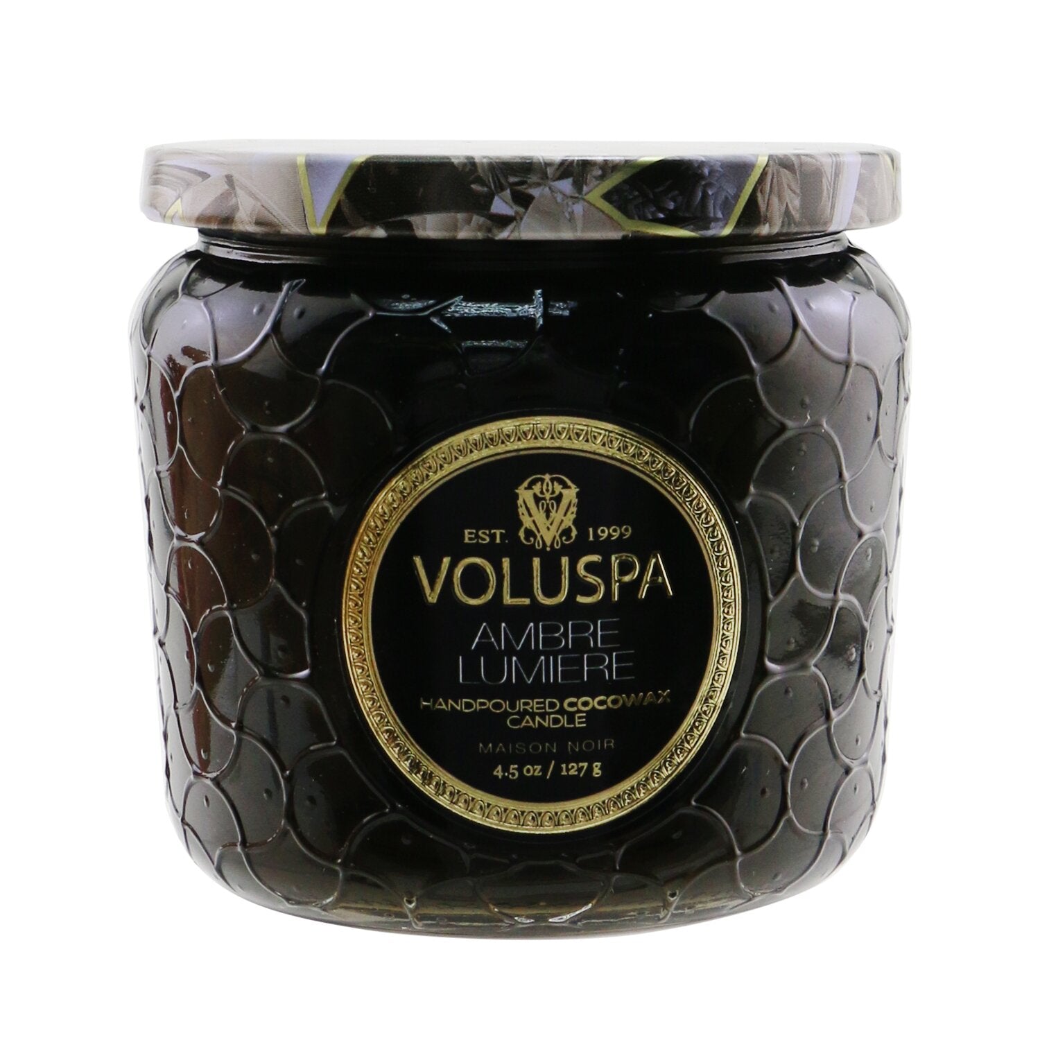 Voluspa Petite Jar Candle - Ambre Lumiere 127g/4.5oz