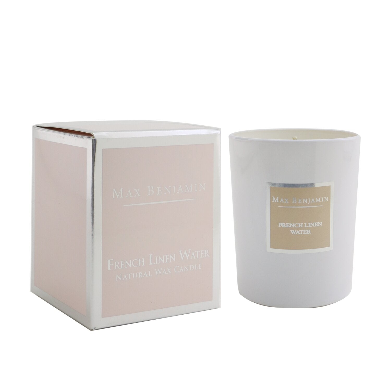 Max Benjamin Candle - French Linen Water 190g/6.5oz