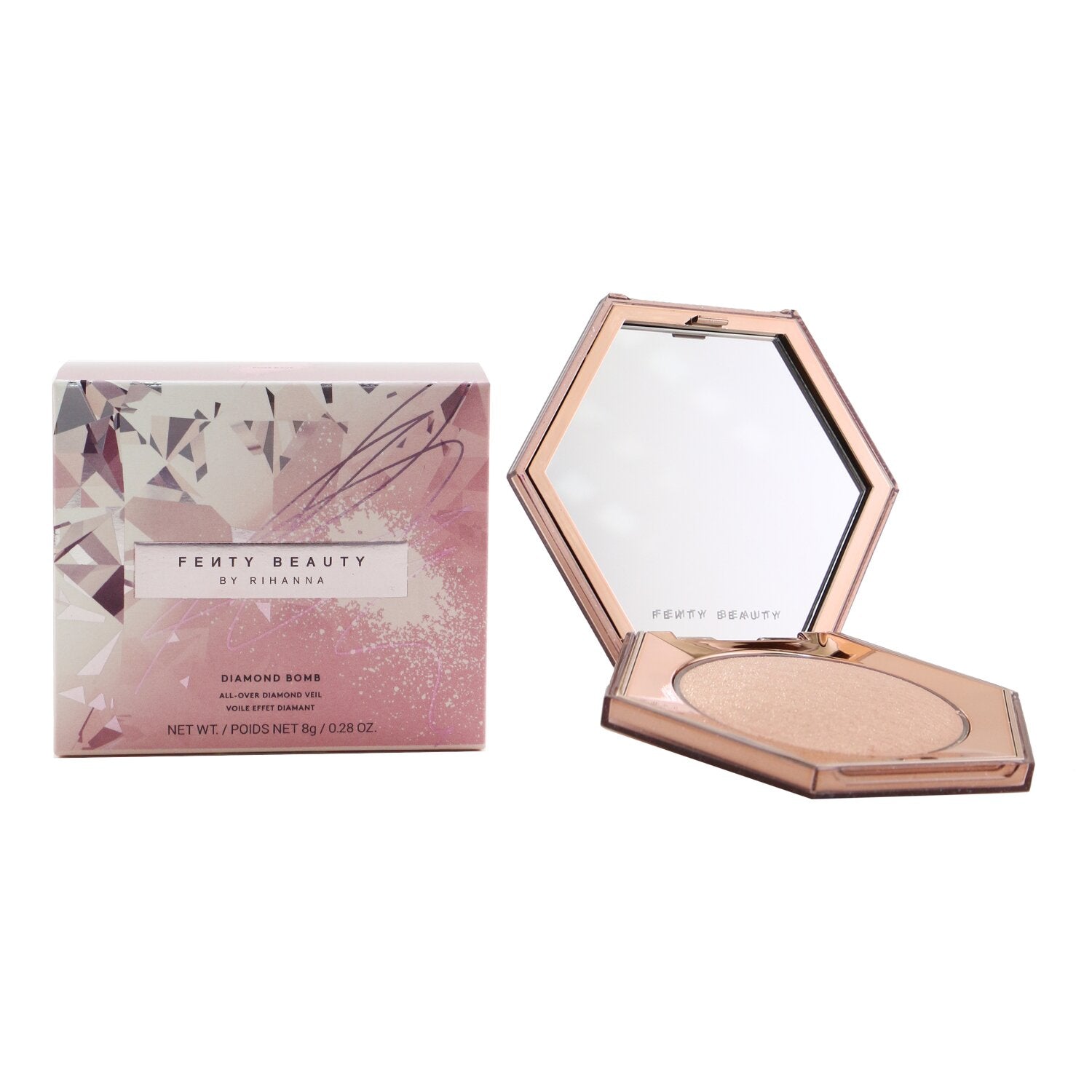 Fenty Beauty by Rihanna Diamond Bomb All Over Diamond Veil - # Rose Rave (Pure P
