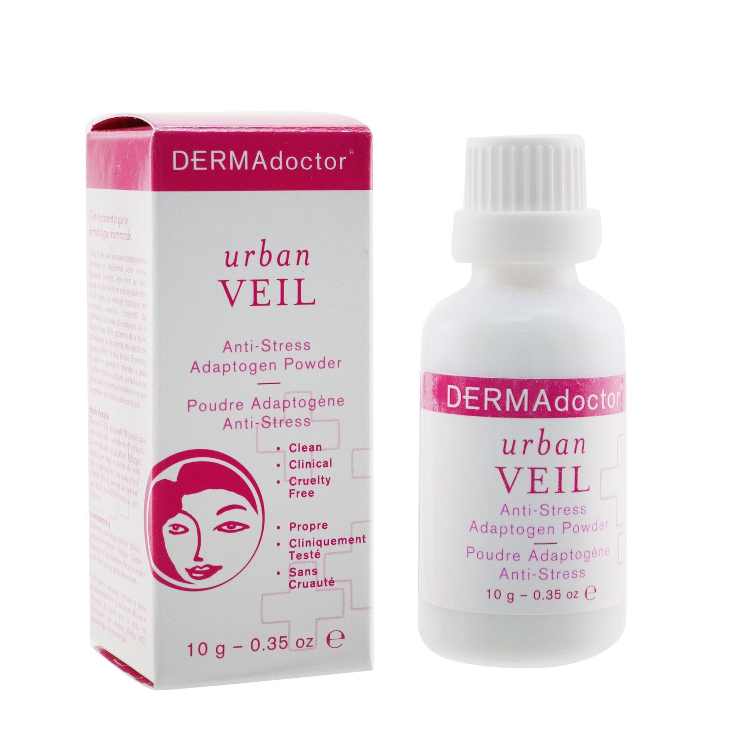 DERMAdoctor Urban Veil Anti-Stress Adaptogen Powder 10g/0.35oz