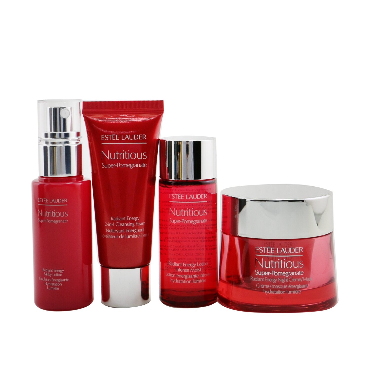 Estee Lauder Nutritious Super-Pomegranate Nourish All Night Set: Night Creme+ Mi