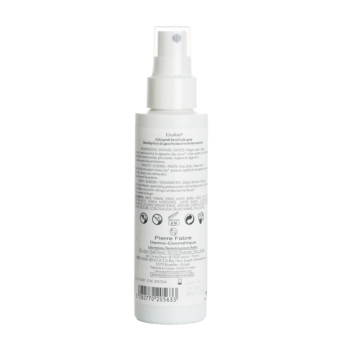 Avene Cicalfate+ Absorbing Repair Spray - For Sensitive Irritated Skin Prone to