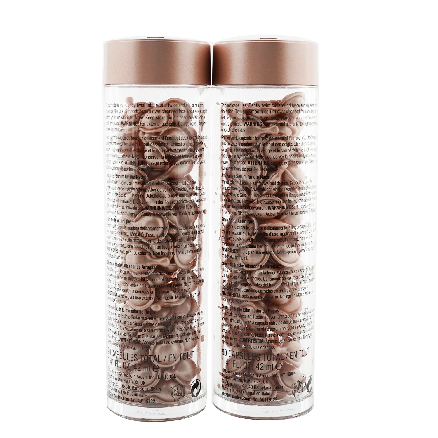 Elizabeth Arden Ceramide Retinol Capsules - Line Erasing Night Serum Duo 2x90cap