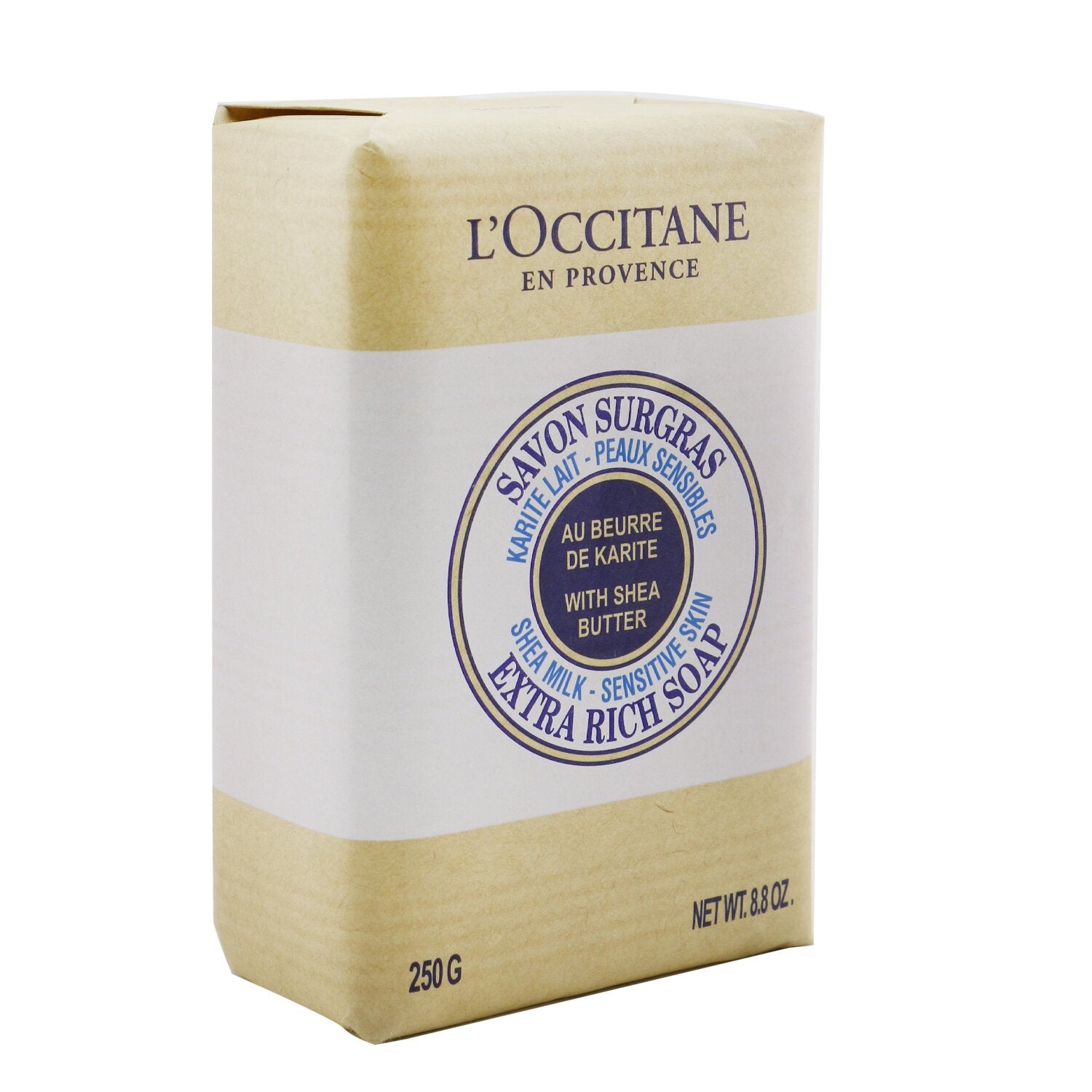 L'Occitane Shea Butter Extra Rich Soap - Shea Milk (For Sensitive Skin) 250g/8.8