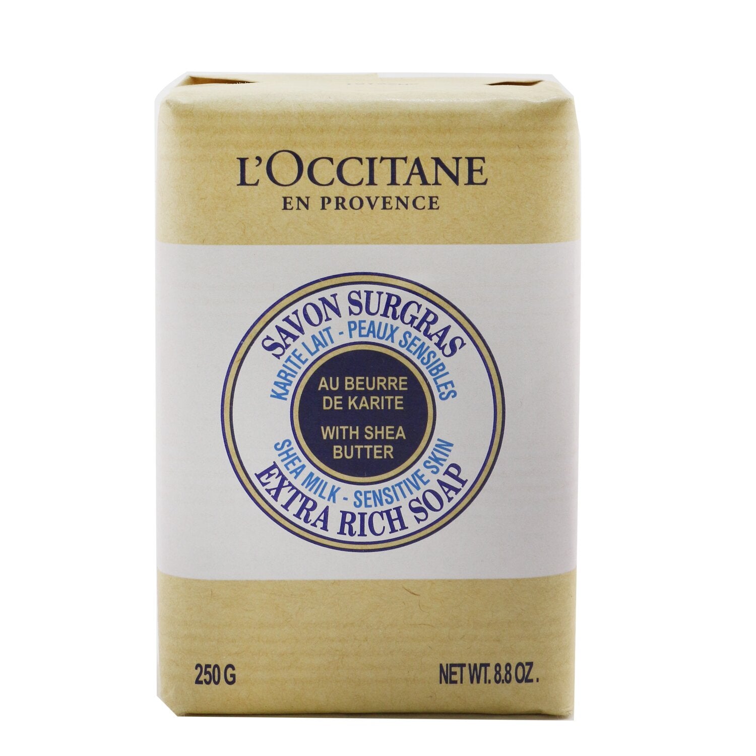 L'Occitane Shea Butter Extra Rich Soap - Shea Milk (For Sensitive Skin) 250g/8.8