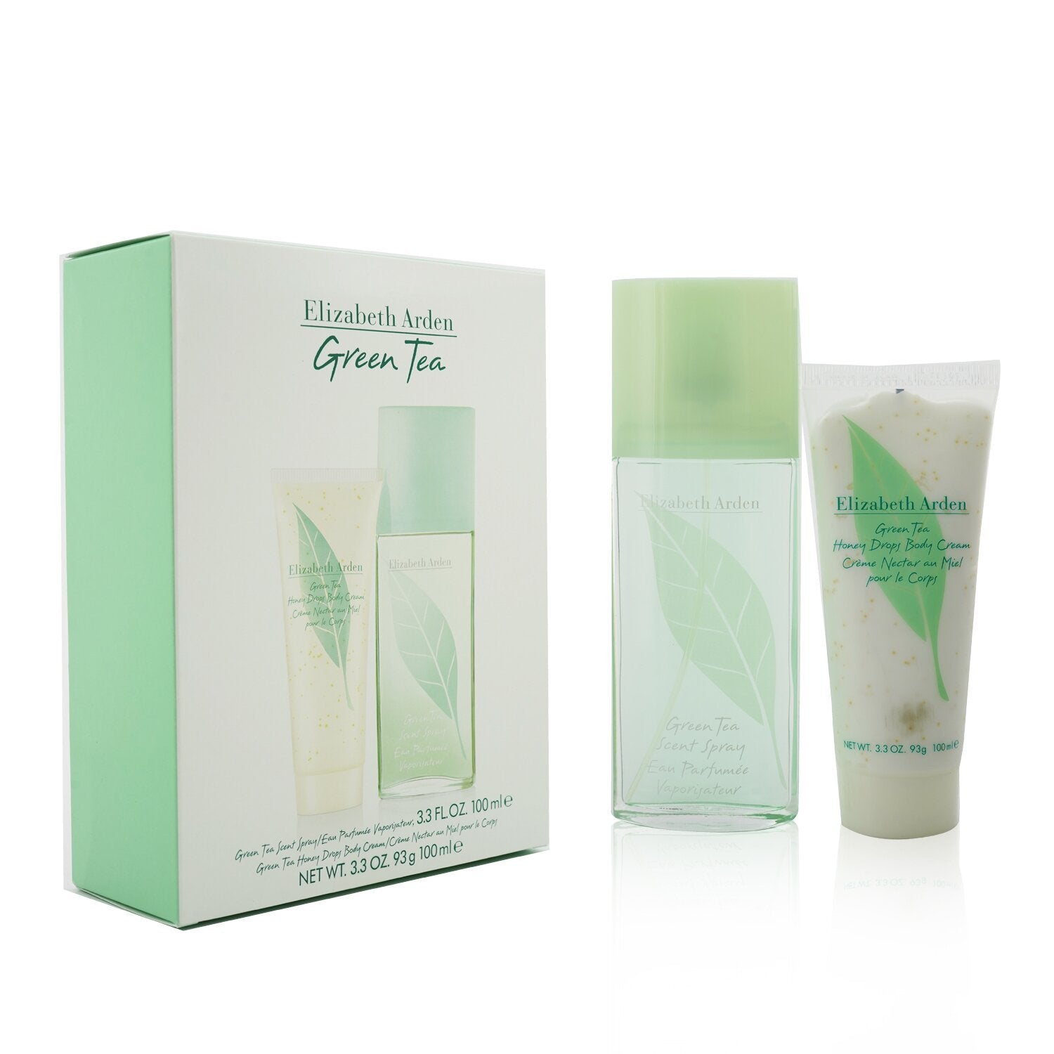 Elizabeth Arden Green Tea Coffret: Eau Parfumee Spray 100ml/3.3oz + Honey Drops