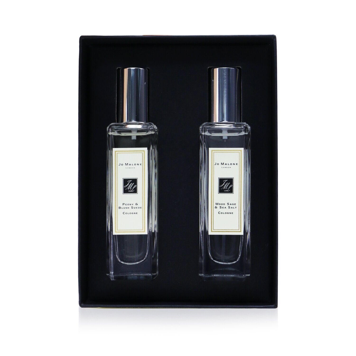 Jo Malone Peony & Blush Suede And Wood Sage & Sea Salt Cologne Duo Set 2x30ml/1o