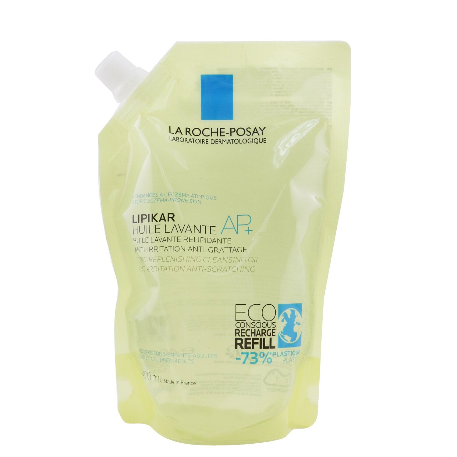 Lipikar Lipikar AP+ Anti-Irritation Cleansing Oil Eco-Refill 400ml/13.3oz