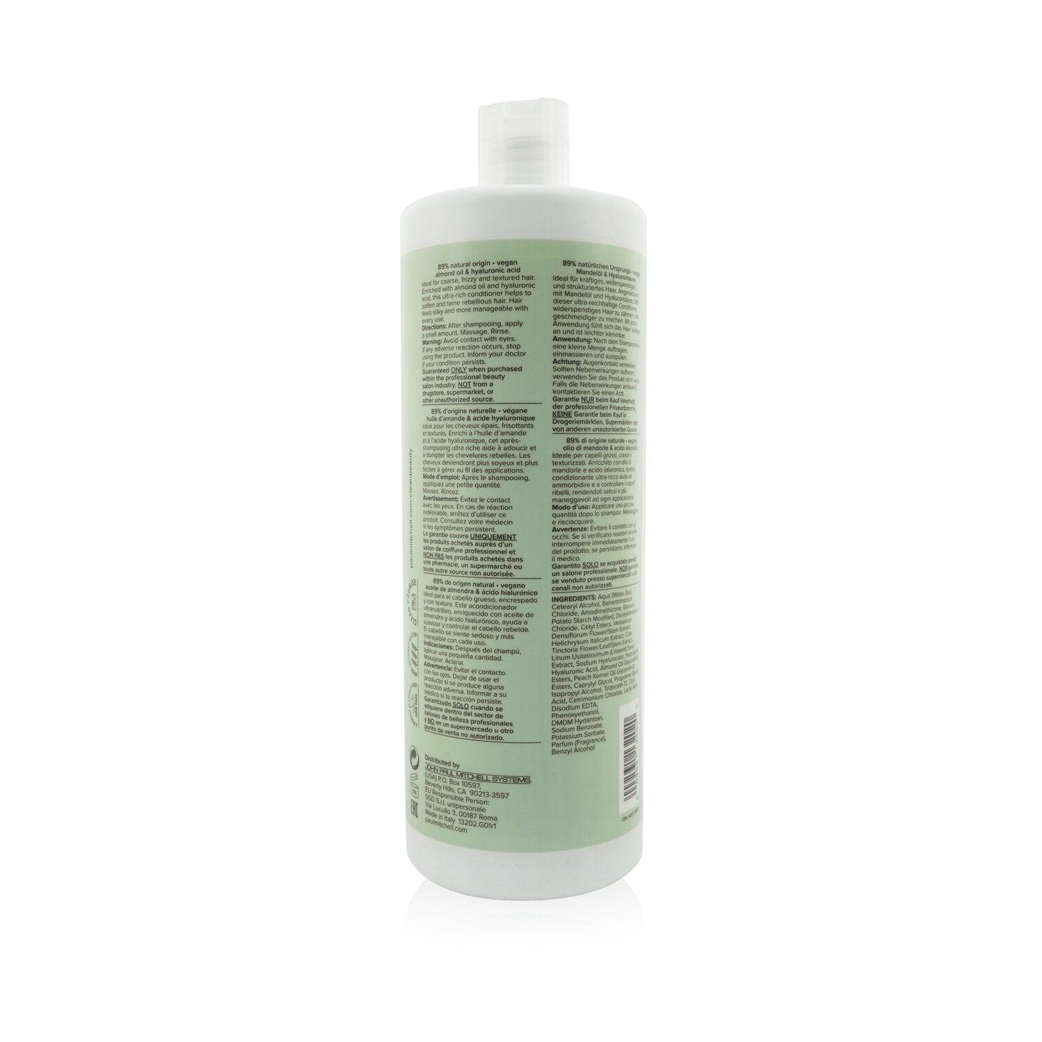 Paul Mitchell Clean Beauty Anti-Frizz Conditioner 1000ml/33.8oz