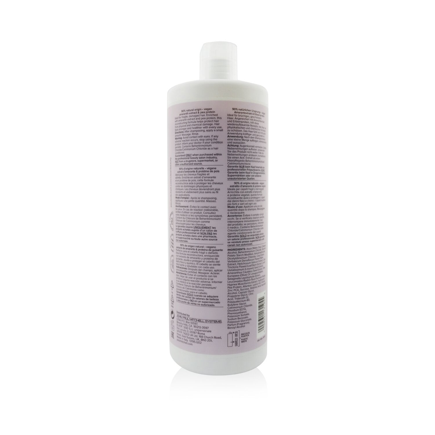 Paul Mitchell Clean Beauty Repair Conditioner 1000ml/33.8oz