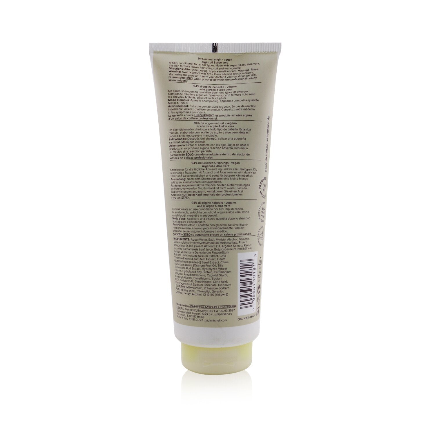 Paul Mitchell Clean Beauty Everyday Conditioner 250ml/8.5oz
