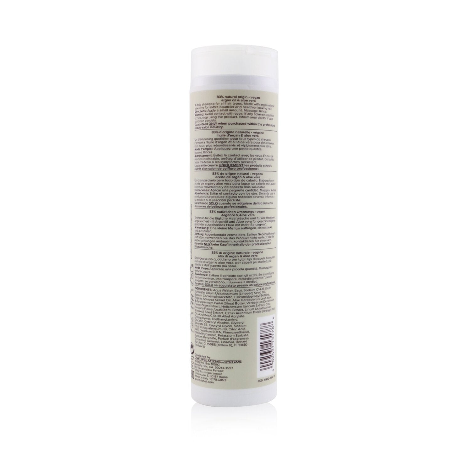Paul Mitchell Clean Beauty Everyday Shampoo 250ml/8.5oz