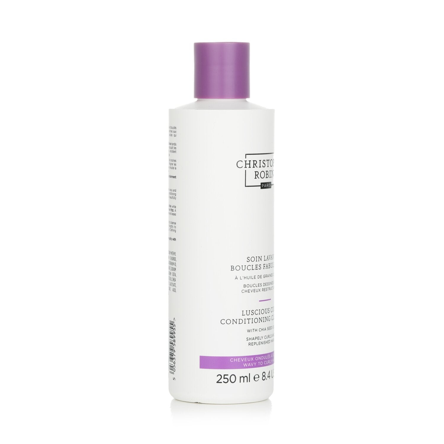 Christophe Robin Luscious Curl Conditioning Cleanser with Chia Seed Oil 250ml/8.