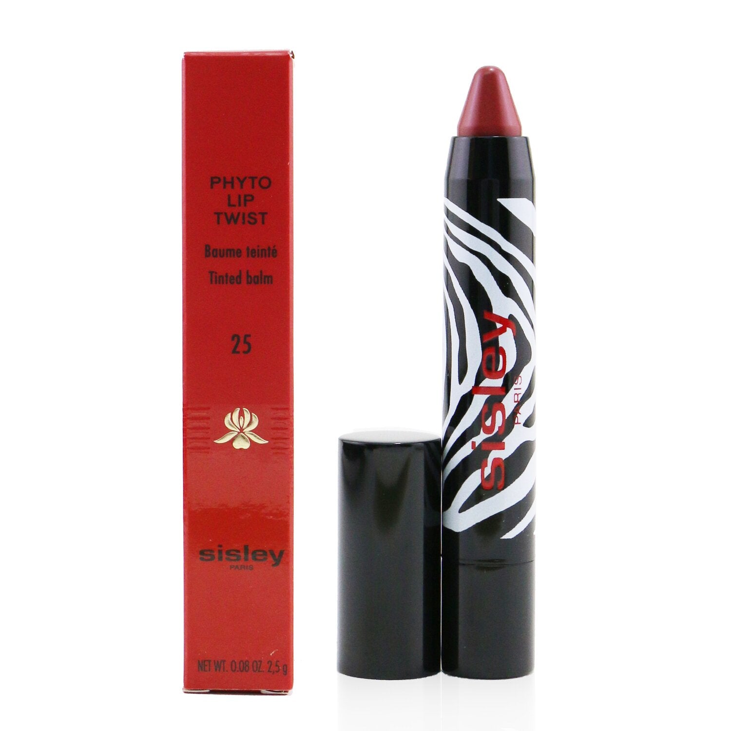 Sisley Phyto Lip Twist - # 25 Soft Berry 2.5g/0.08oz