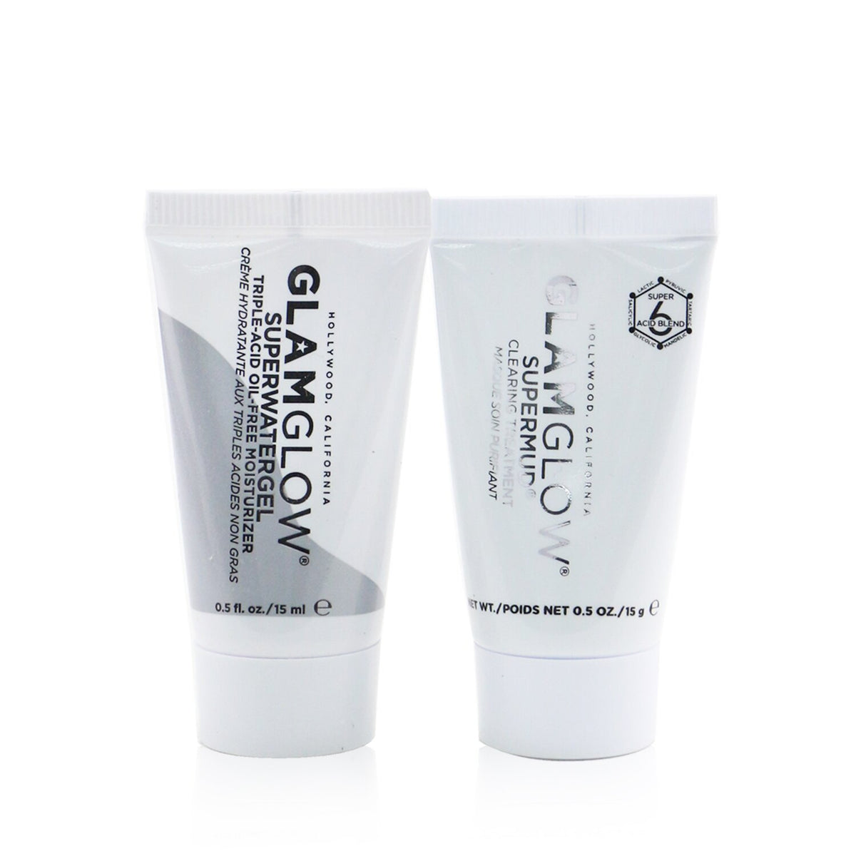 Glamglow Pore-Clearing & Minimizing Set: Supermud Clearing Treatment 15g + Super