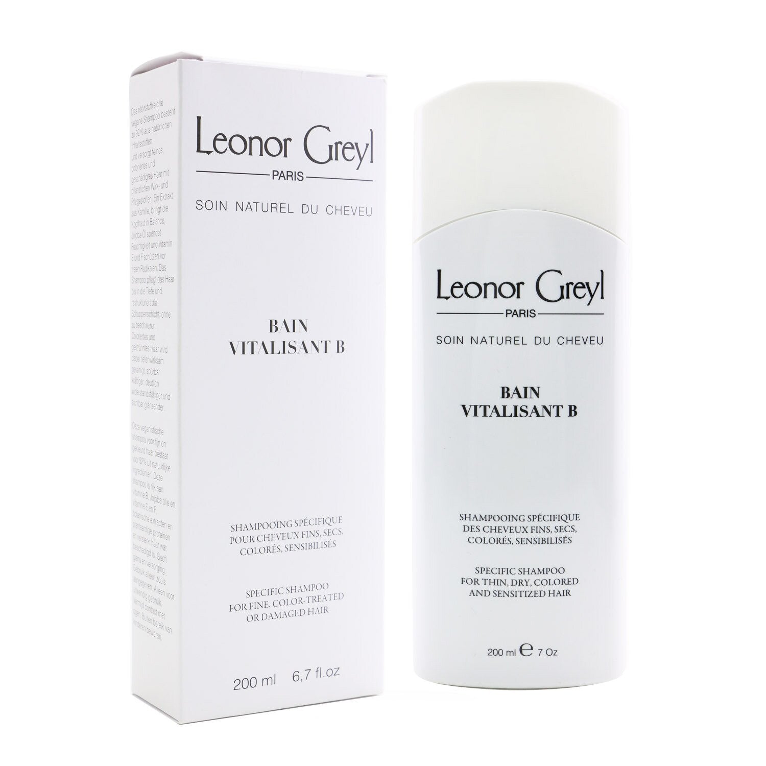 Leonor Greyl Bain Vitalisant B Specific Shampoo For Fine, Color-Treated Or Damag