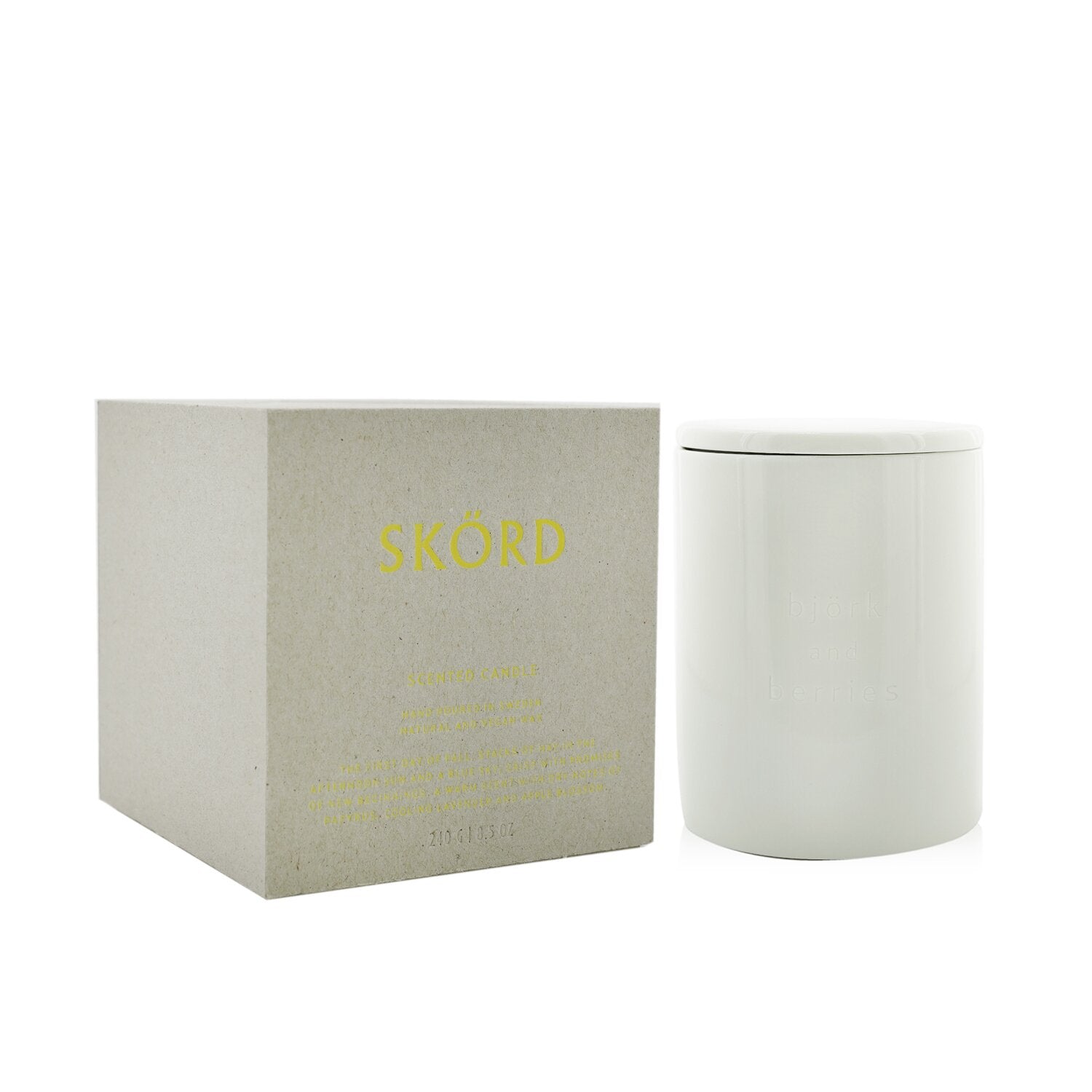 Bjork & Berries Scented Candle - Skord 240g/8.5oz