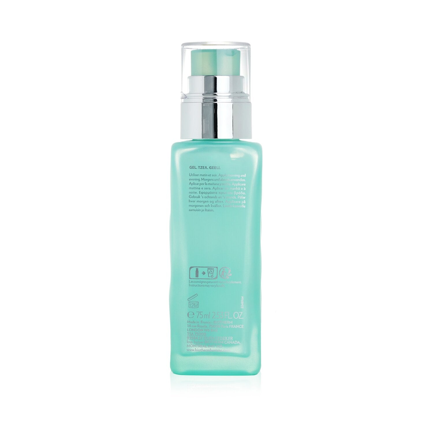 Biotherm Homme Aquapower Comfort Gel - For Dry Skin 75ml/2.53oz