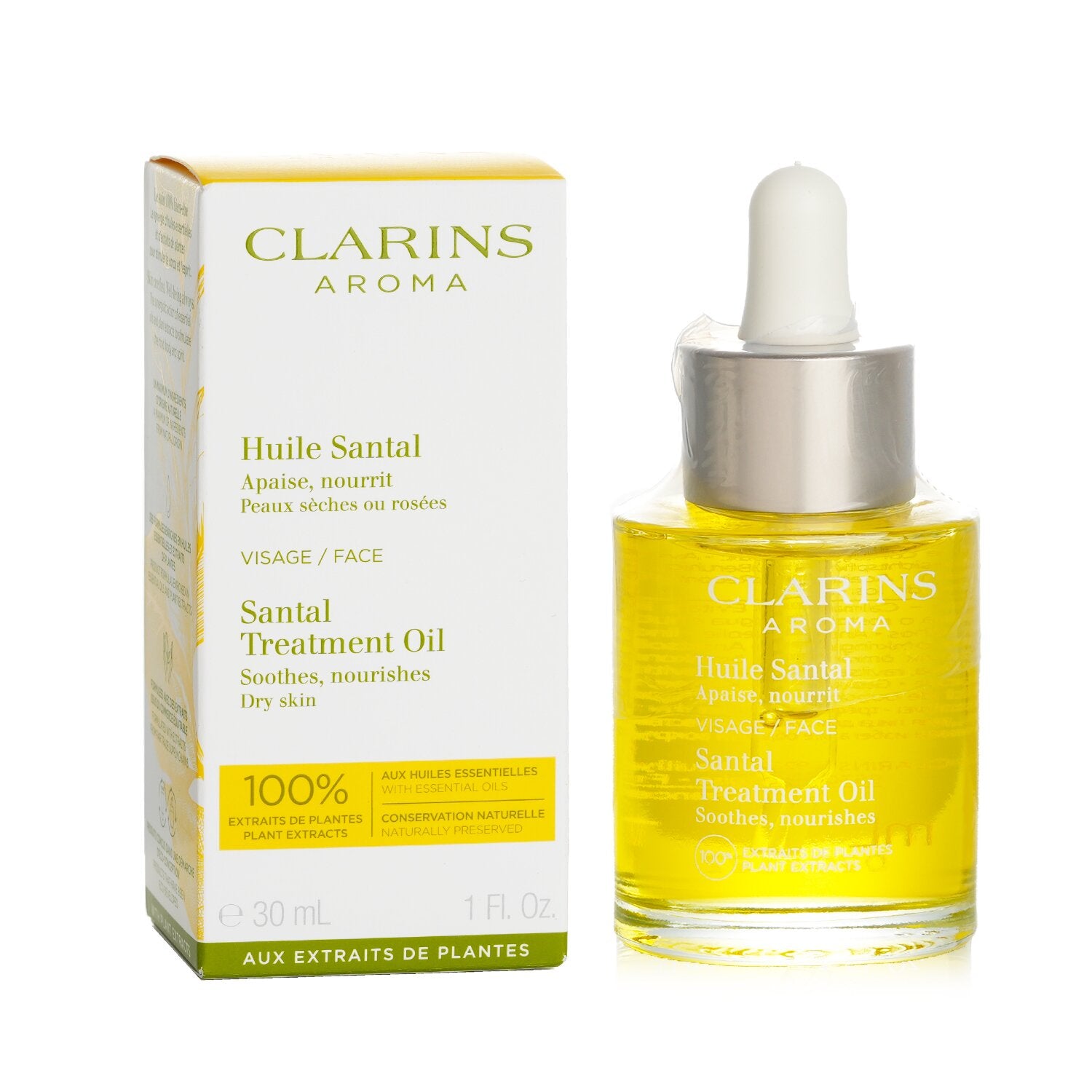 Clarins Face Treatment Oil - Santal (For Dry Skin) 30ml/1oz