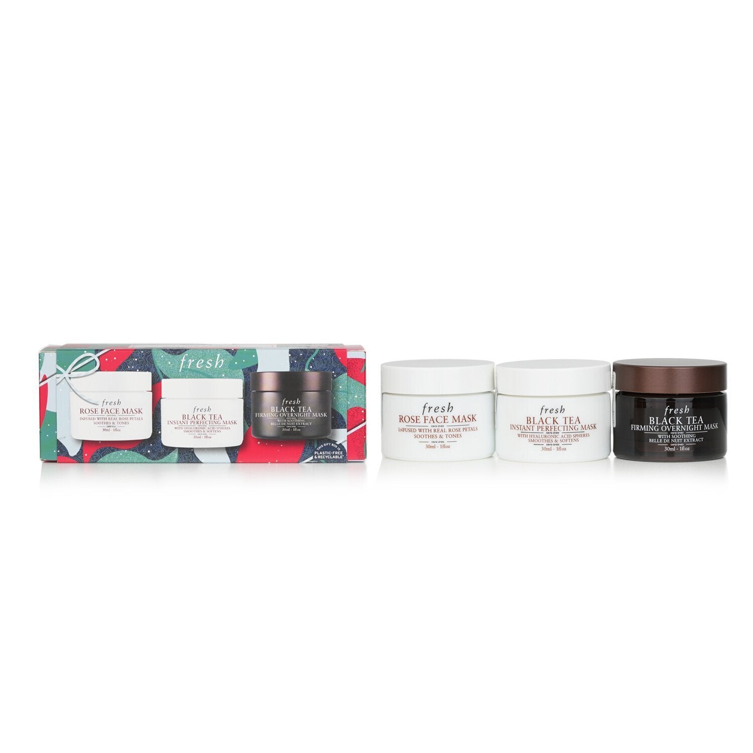 Fresh Mini Face Mask Trio Set: 3pcs