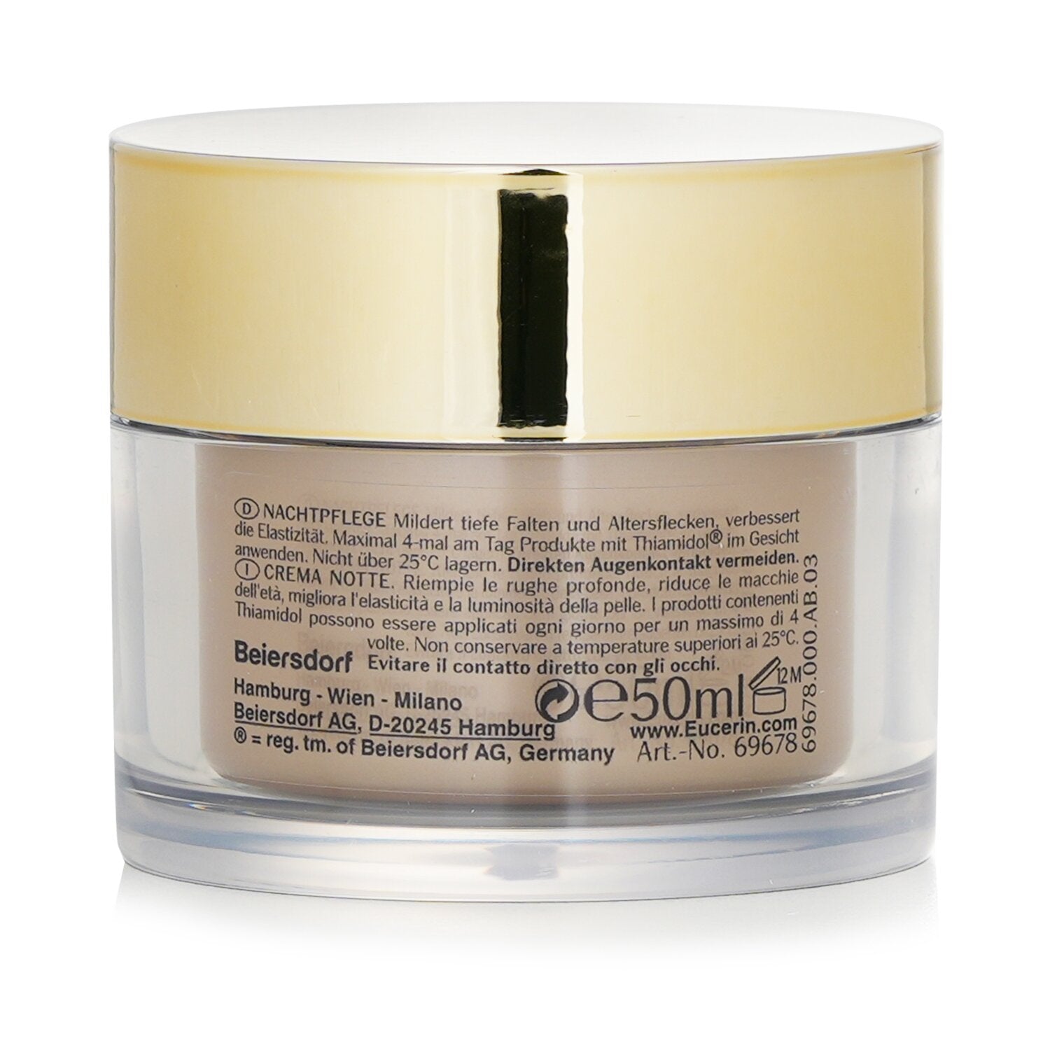 Eucerin Anti Age Hyaluron Filler + Elasticity Cream Notte (Day & Night Cream) 50