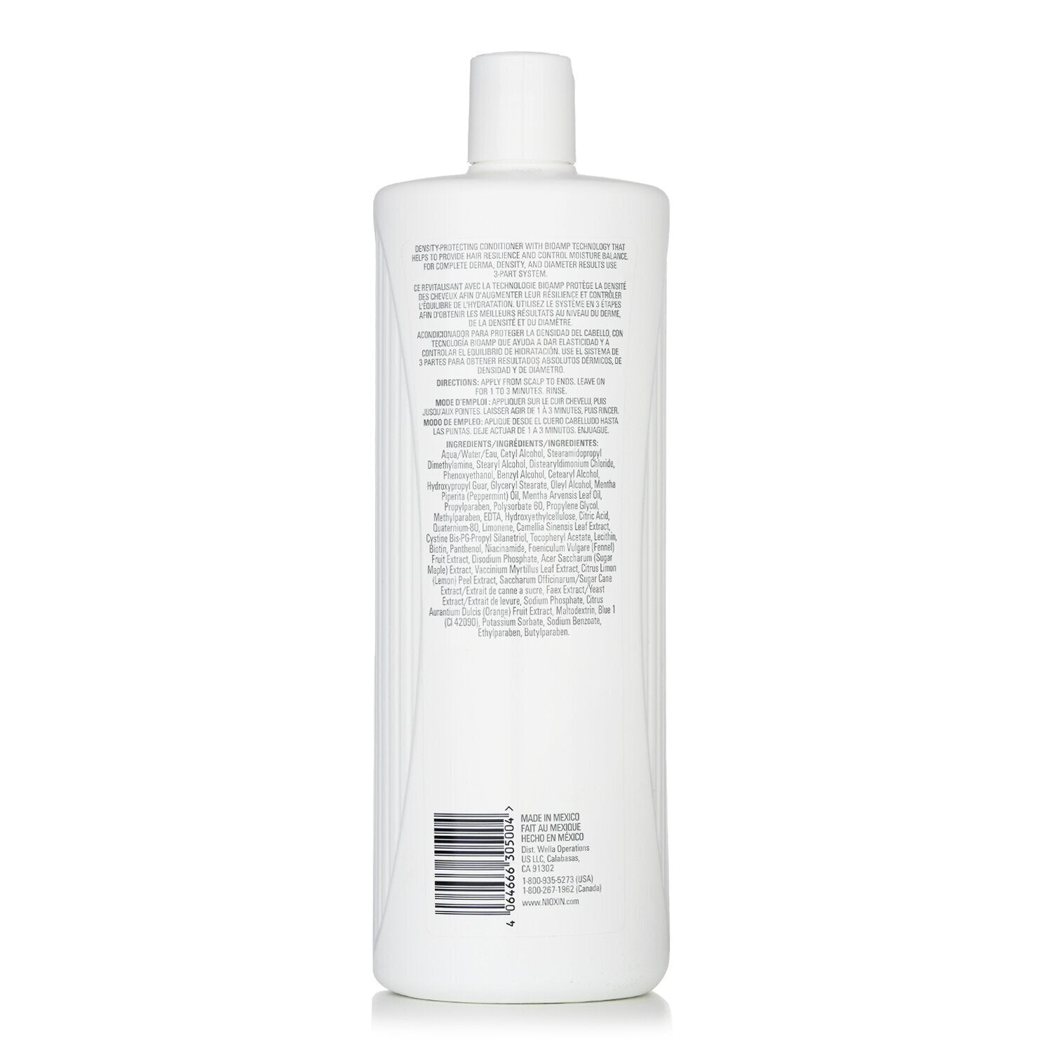 Nioxin Density System 4 Scalp Therapy Conditioner (Colored Hair, Progressed Thin