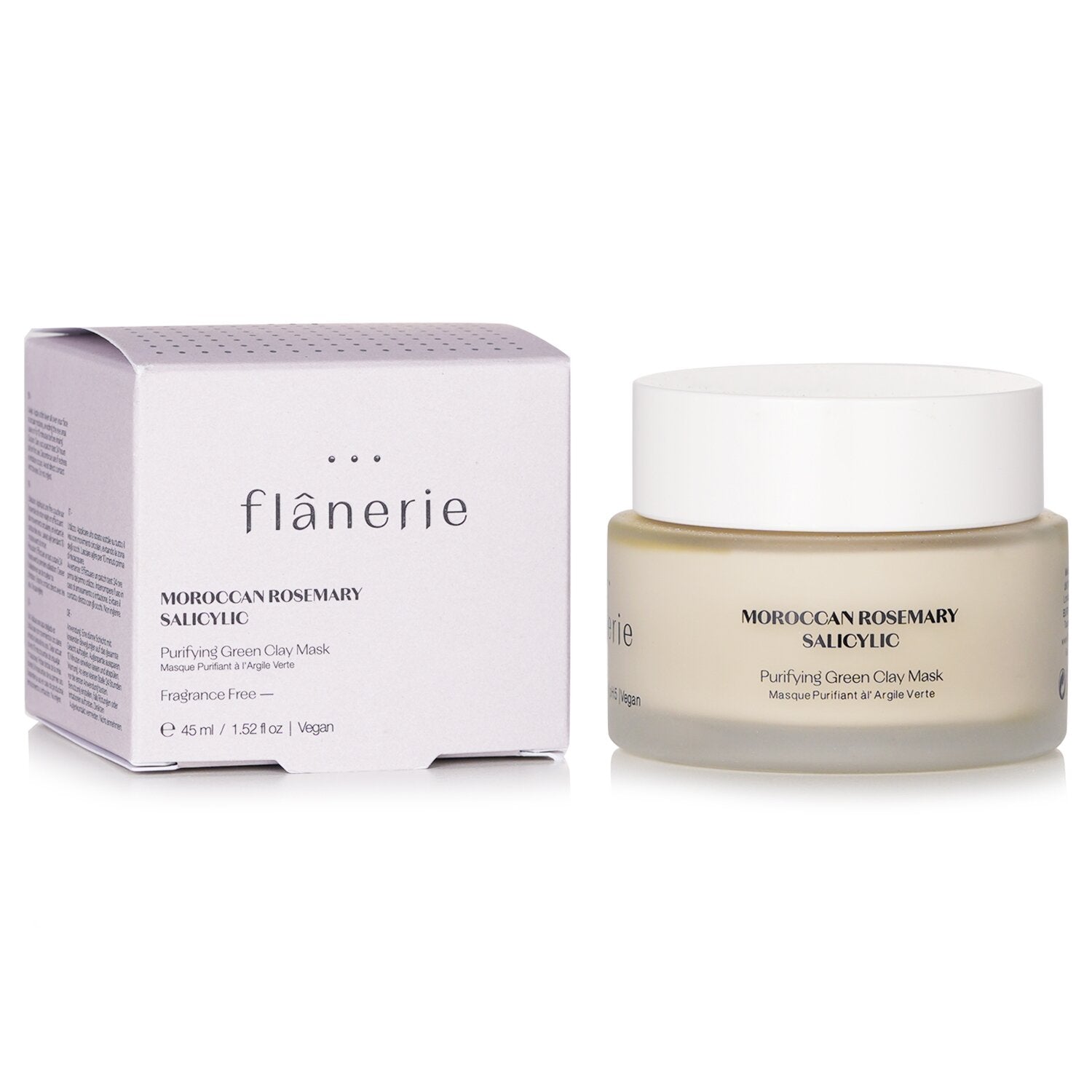 Flanerie Purifying Green Clay Mask 45ml/1.52oz