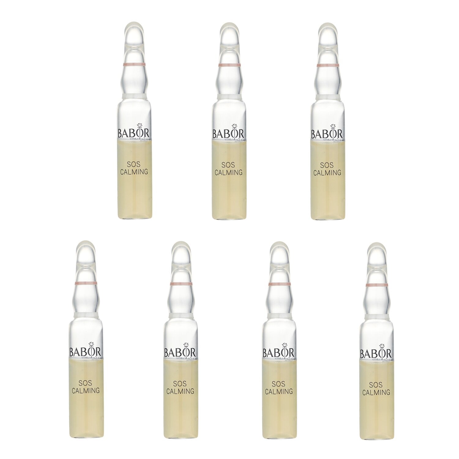 Babor Ampoule Concentrates - SOS Calming (For Sensitive, Irritated Skin) 7x2ml/