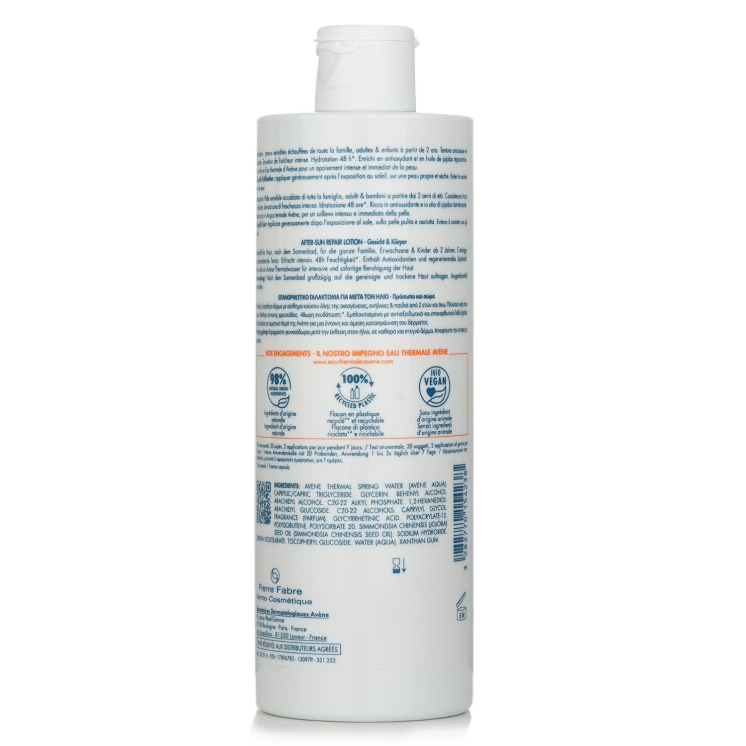 Avene After-Sun Repair Lotion 400ml/13.52