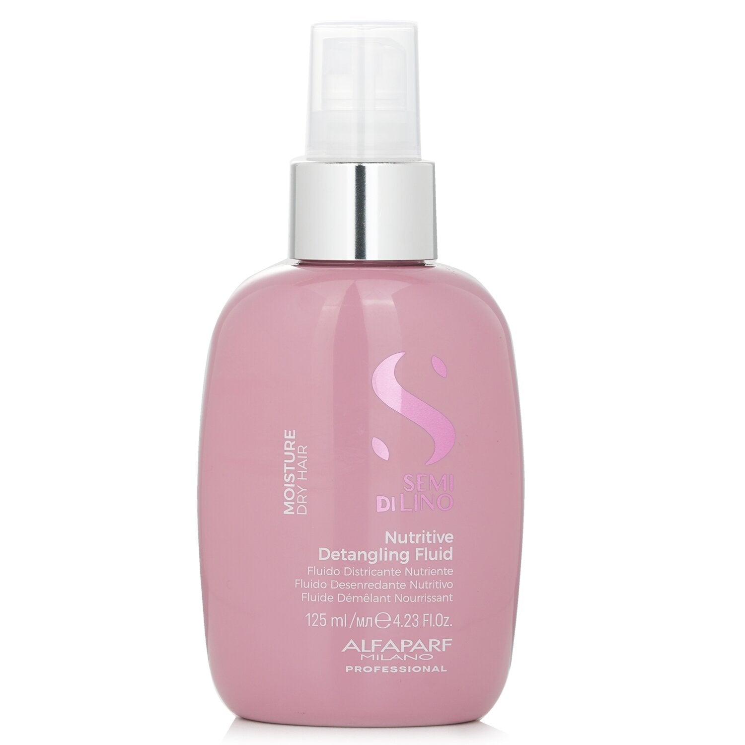 AlfaParf Semi Di Lino Moisture Nutritive Detangling Fluid (Dry Hair) 125ml/4.23
