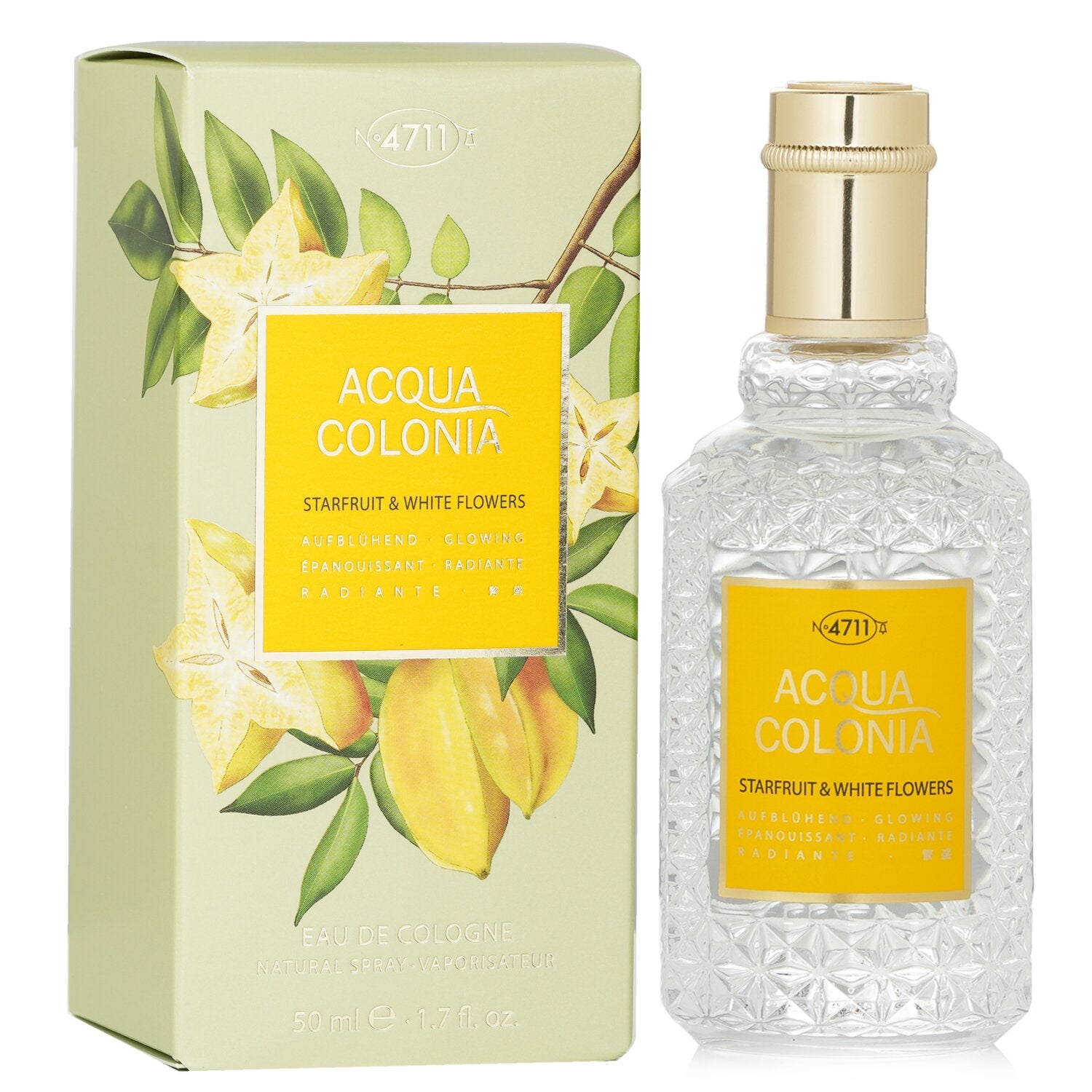 4711 4711 Acqua Colonia Starfruit & White Flowers Eau De Cologne Spray 50ml/1.7o