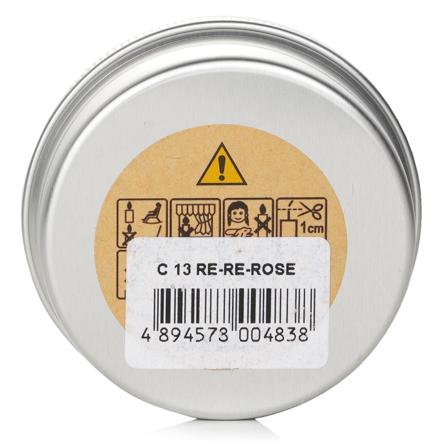 Carroll & Chan 100% Beeswax Mini Tin Candle - # Red, Red Rose (Fresh Roses & Asi