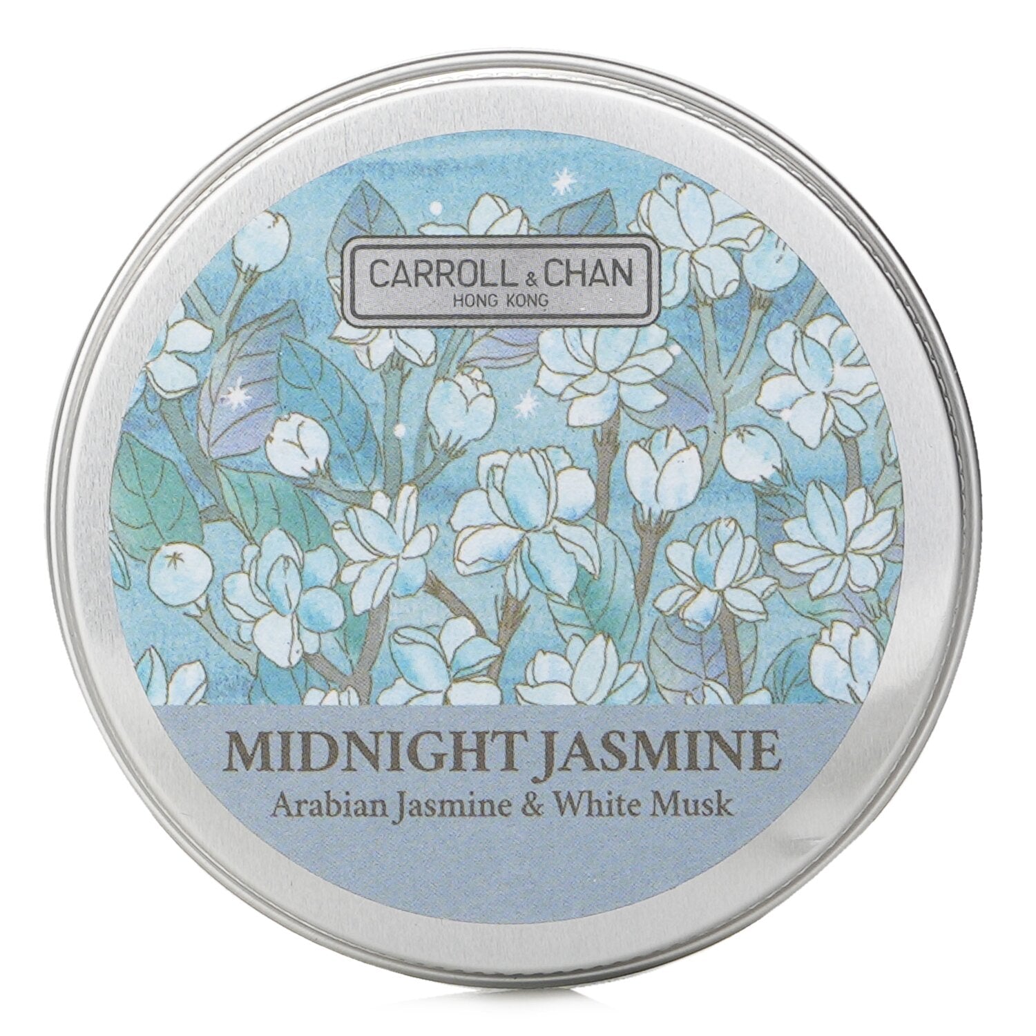 Carroll & Chan 100% Beeswax Mini Tin Candle - # Midnight Jasmine (Arabian Jasmin