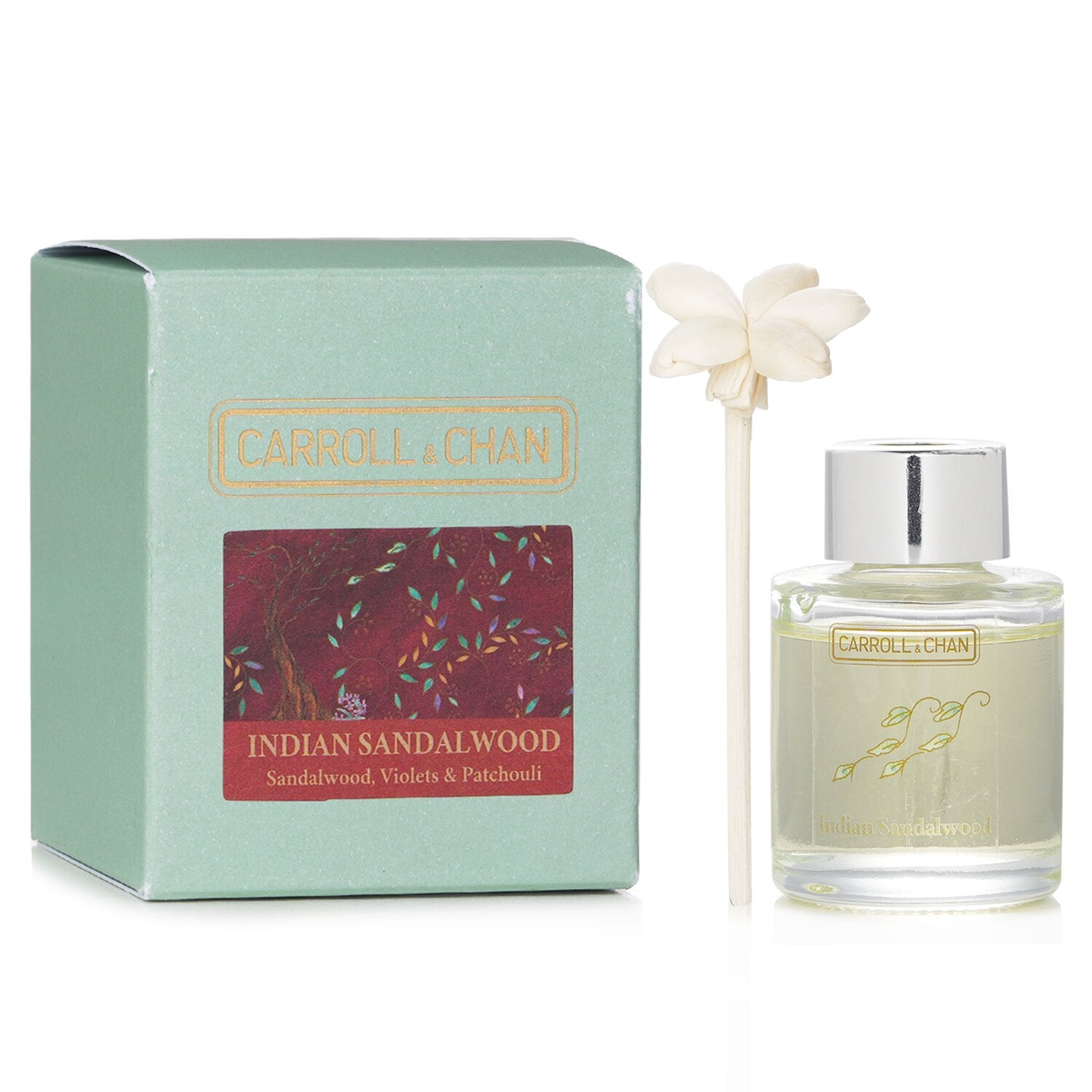Carroll & Chan Mini Diffuser - # Indian Sandalwood (Sandalwood, Violets & Patcho