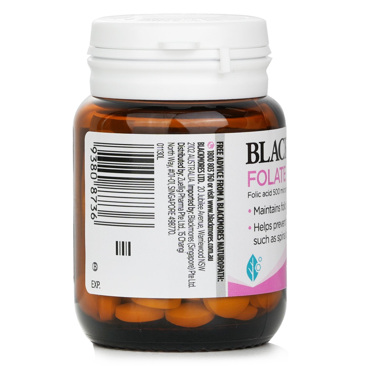 Blackmores Blackmores - Folate 500mcg 90 Tablets (Parallel Import) 90Tablets