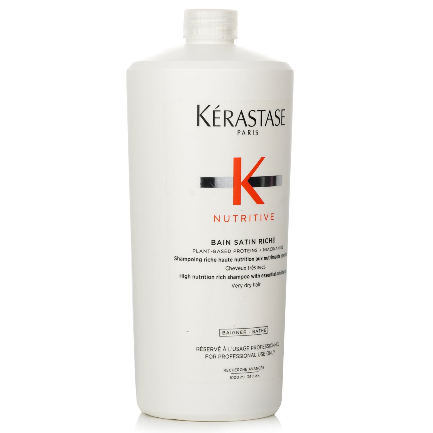Kerastase Nutritive Bain Satin Riche High Nutrition Rich Shampoo With Essential