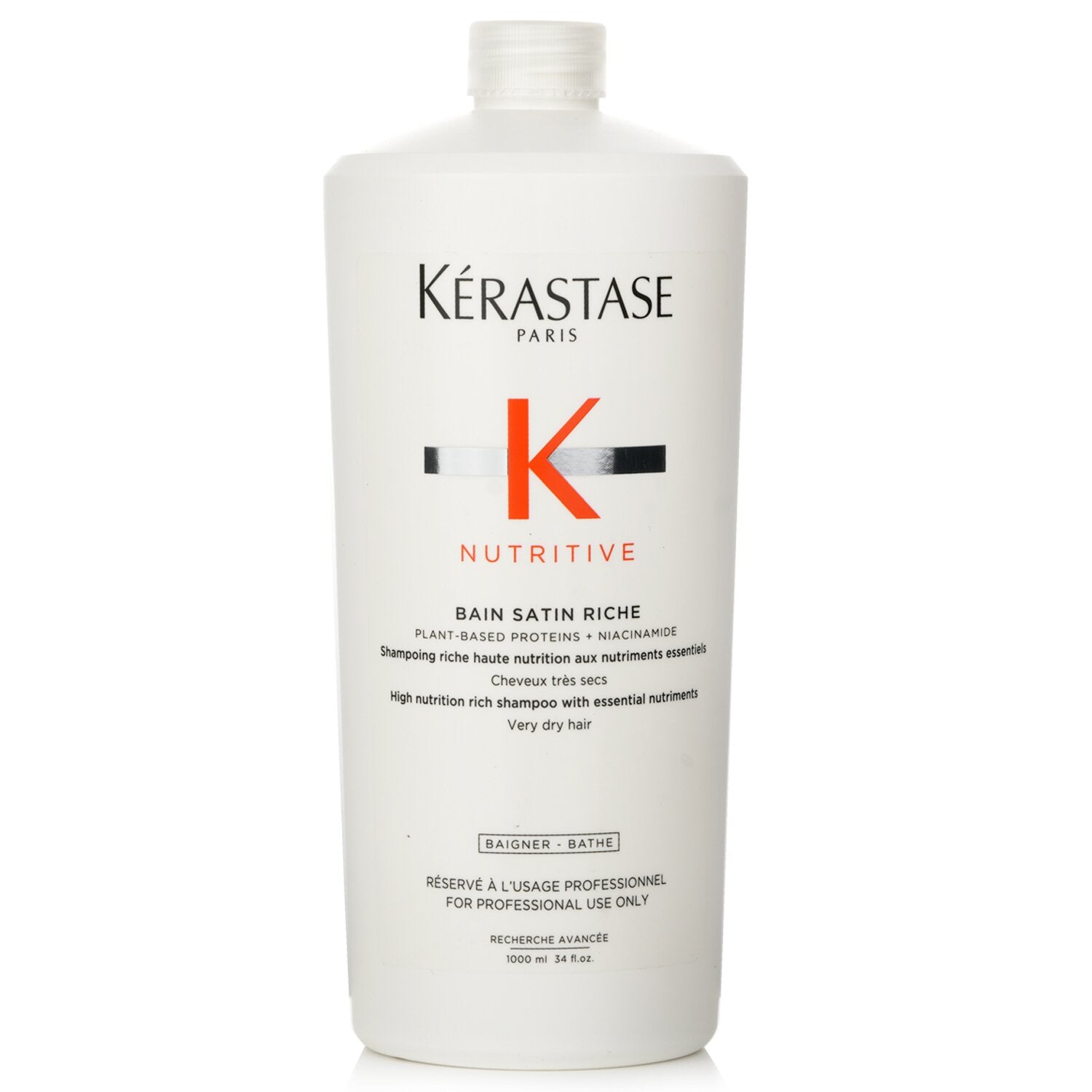 Kerastase Nutritive Bain Satin Riche High Nutrition Rich Shampoo With Essential